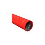 Tubo Aço Preto Ranhurado Pintado - vara 6 mt Tubo Aço Preto Ranhurado Pintado - vara 6 mt