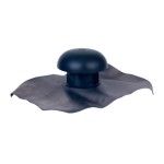 Chapéu de Ventilação em PVC c/ Placa de Estanqueidade em Chumbo Chapéu de Ventilação em PVC c/ Placa de Estanqueidade em Chumbo