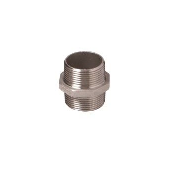 Casquilho Duplo Macho Inox Roscar Casquilho Duplo Macho Inox Roscar