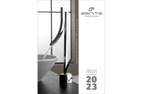 ZENITE - Catálogo/Tabela de Preços 2023 ZENITE - Catálogo/Tabela de Preços 2023