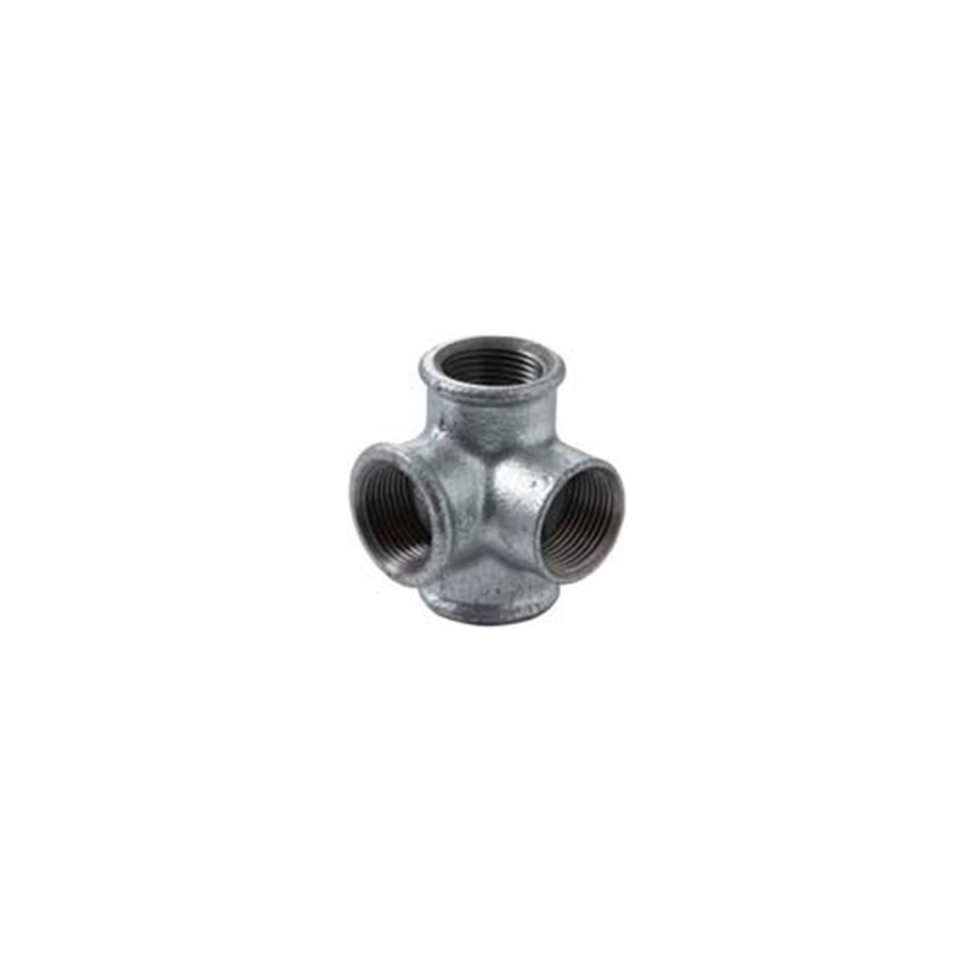 Tê 4 Vias Galvanizado Tê 4 Vias Galvanizado