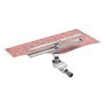 Kit Calha Pavimento p/ Revestir c/ Microcimento Kit Calha Pavimento p/ Revestir c/ Microcimento