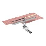 Kit Calha Pavimento p/ Revestir c/ Cerâmica Kit Calha Pavimento p/ Revestir c/ Cerâmica