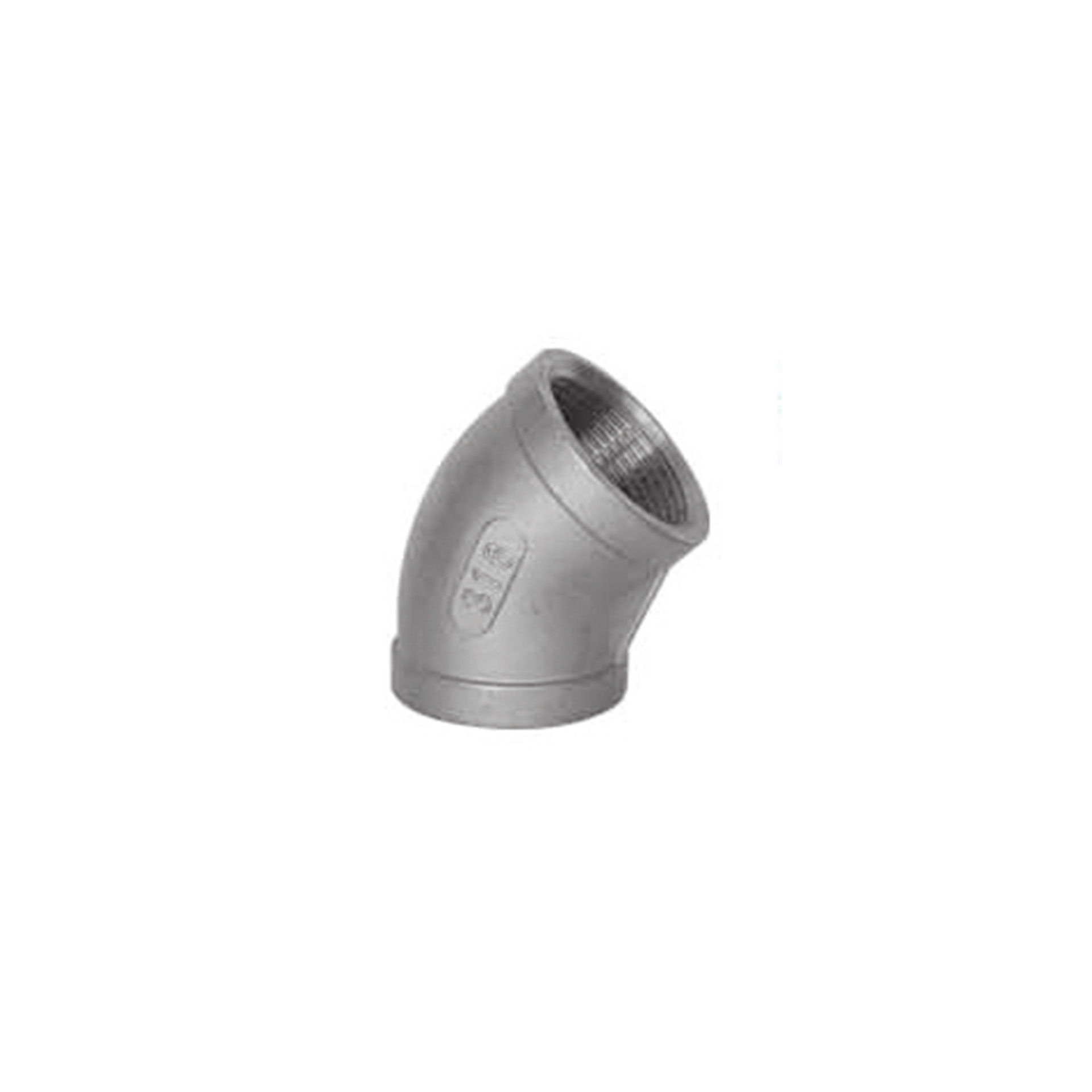 Joelho 45º Fêmea Inox Roscar Joelho 45º Fêmea Inox Roscar