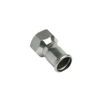 União Fêmea Inox Cravar - Perfil M União Fêmea Inox Cravar - Perfil M