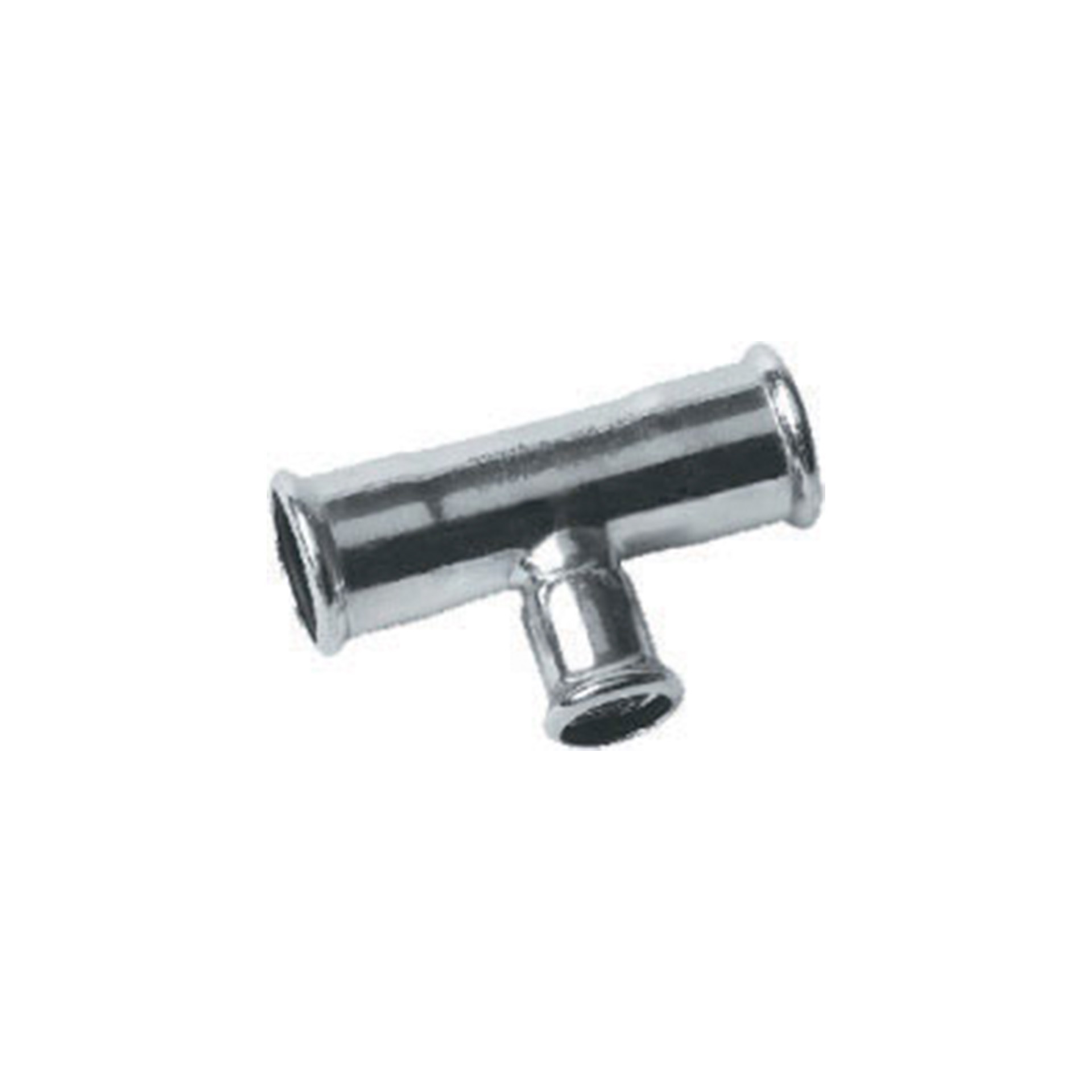 Tê de Redução Inox Cravar - Perfil M Tê de Redução Inox Cravar - Perfil M