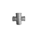 Forquilha Dupla 45� DIN PVC