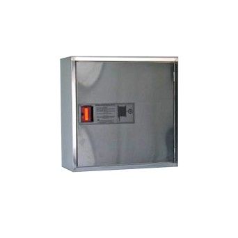 Caixa em Inox c/ Carretel Caixa em Inox c/ Carretel