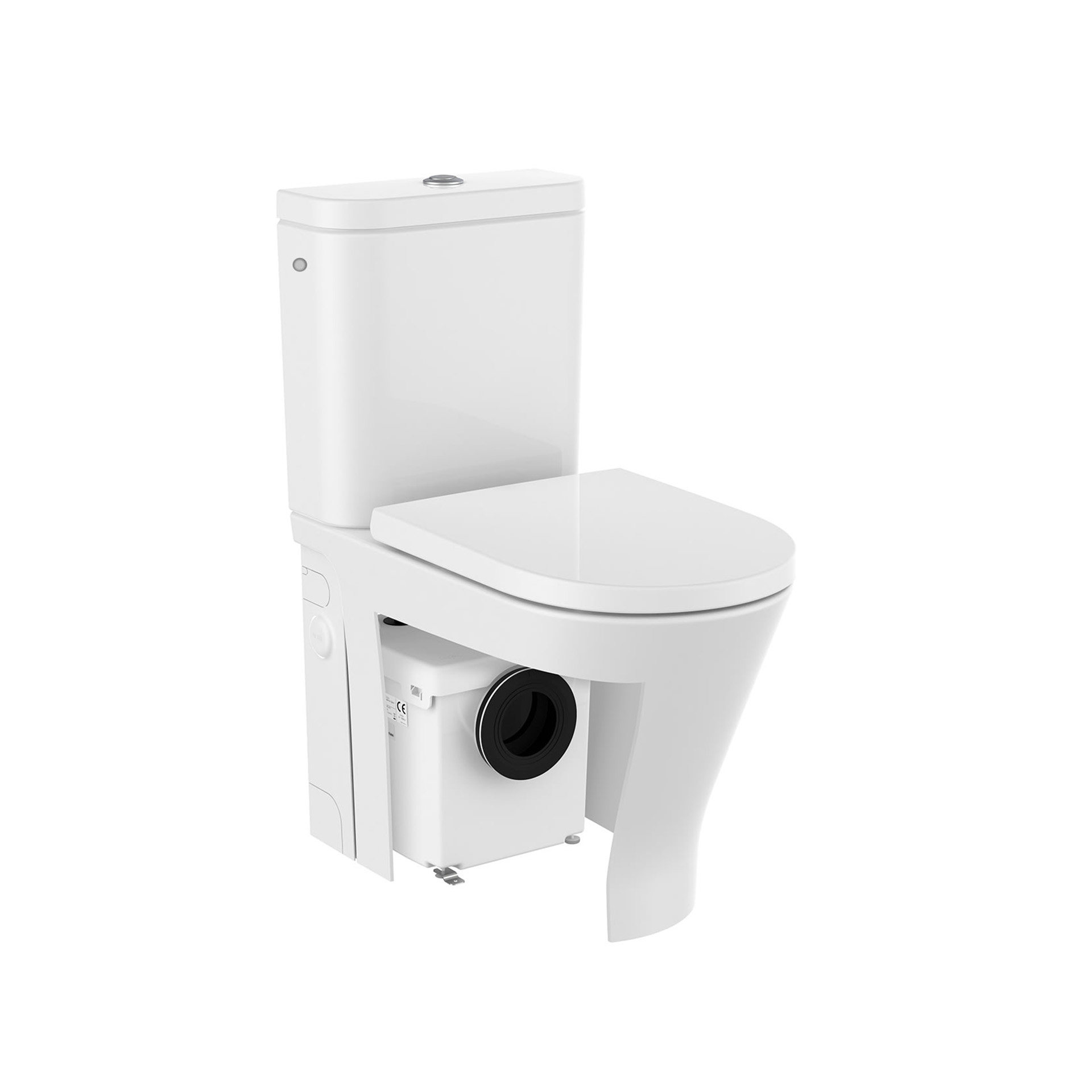 Sanita Compacta Round D-Trit c/ Triturador Integrado