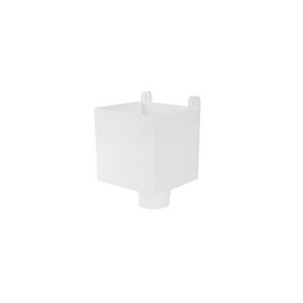 Caixa Descarga Dupla Rectangular p/ Tubo Descarga TD100 Caixa Descarga Dupla Rectangular p/ Tubo Descarga TD100