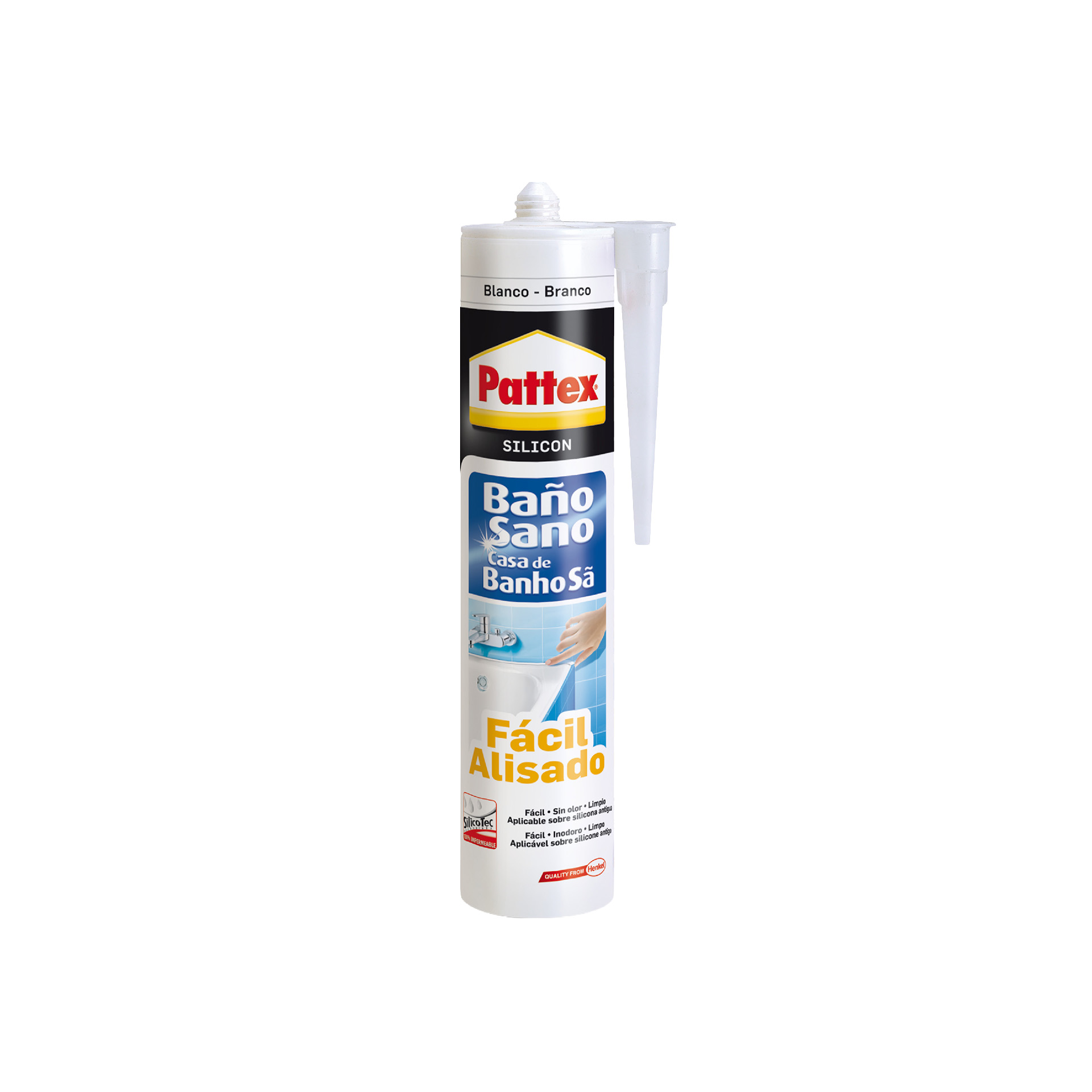 Silicone Casa de banho S� N�o + Fungos