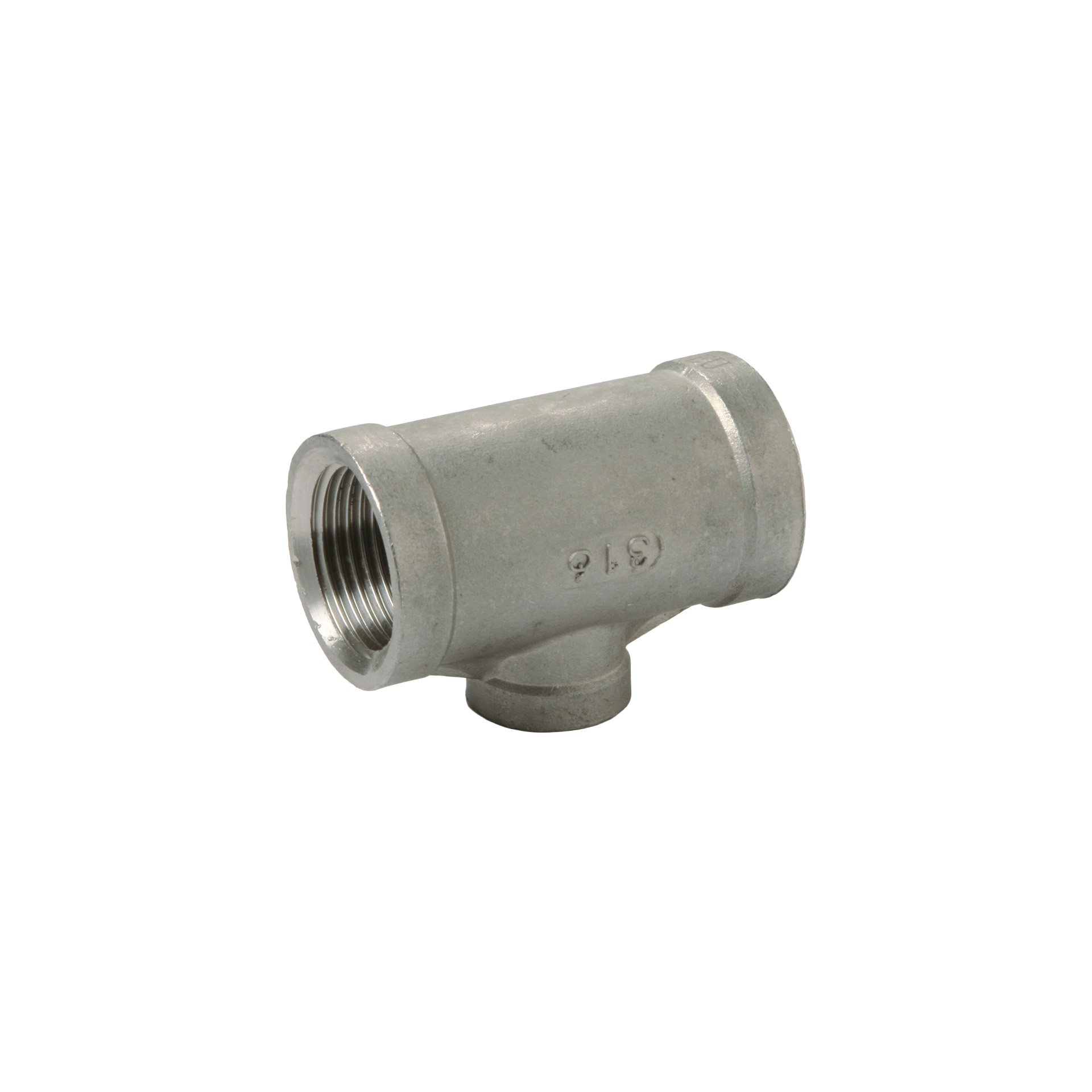 Tê Inox Roscar Tê Inox Roscar