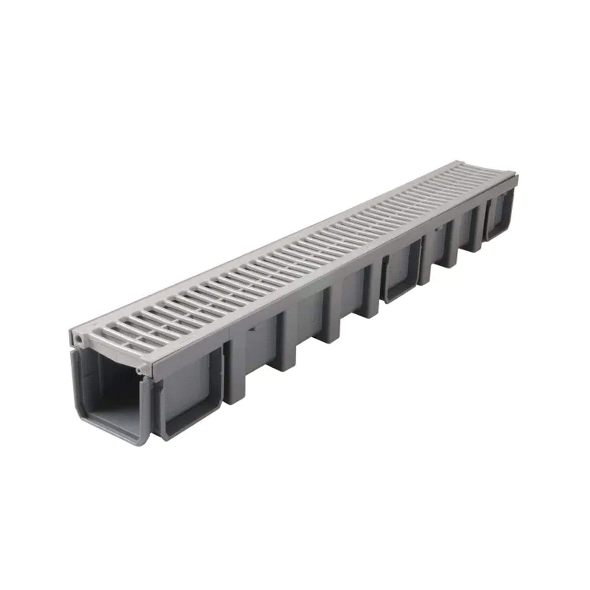 Canal Drenagem c/ Grelha PVC CAN10AG/CAN10AS