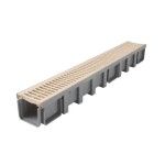 Canal Drenagem c/ Grelha PVC CAN10AG/CAN10AS Canal Drenagem c/ Grelha PVC CAN10AG/CAN10AS