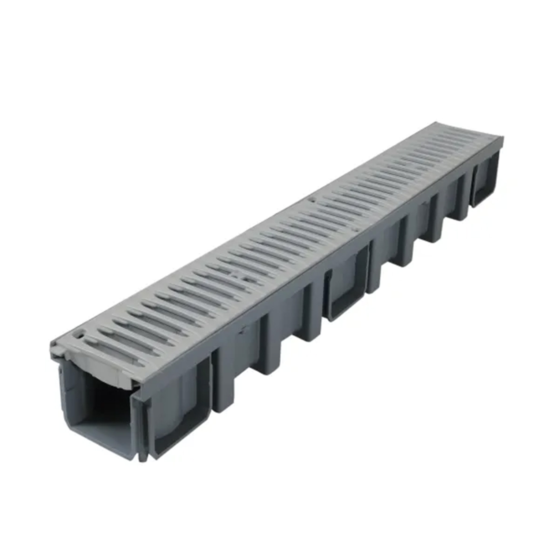 Canal Drenagem c/ Grelha PVC CAN10BG/CAN10BS