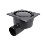 Sif�o de Pavimento em PVC - Sa�da Horizontal