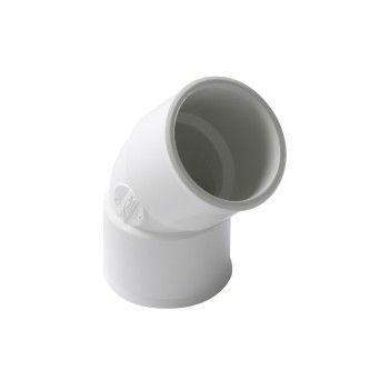 Curva 45º F/F PVC Branco Curva 45º F/F PVC Branco