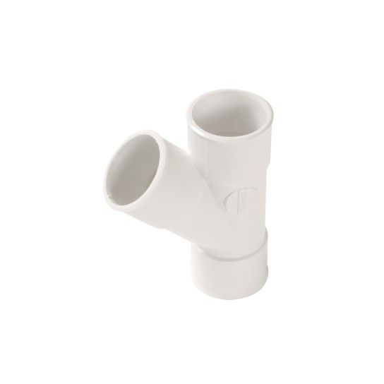 Forquilha 45º F/F PVC Branco Forquilha 45º F/F PVC Branco