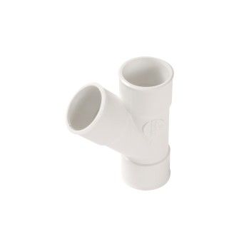 Forquilha 45º F/F PVC Branco Forquilha 45º F/F PVC Branco