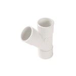Forquilha 45º F/F PVC Branco Forquilha 45º F/F PVC Branco