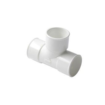 Tê 87º30º F/F PVC Branco Tê 87º30º F/F PVC Branco