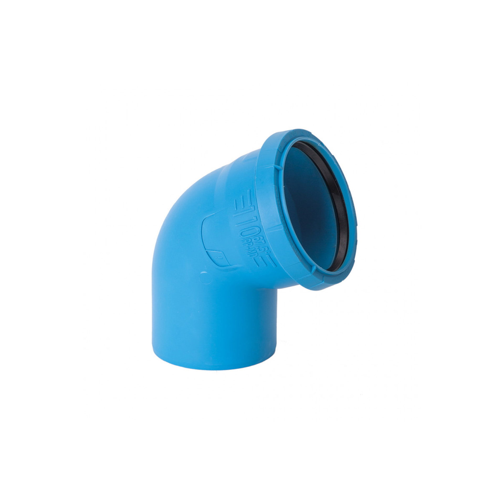 Curva 67º p/ Sistema Insonorizado dBlue Curva 67º p/ Sistema Insonorizado dBlue