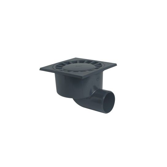 Sif�o de Pavimento em PVC - Sa�da Horizontal