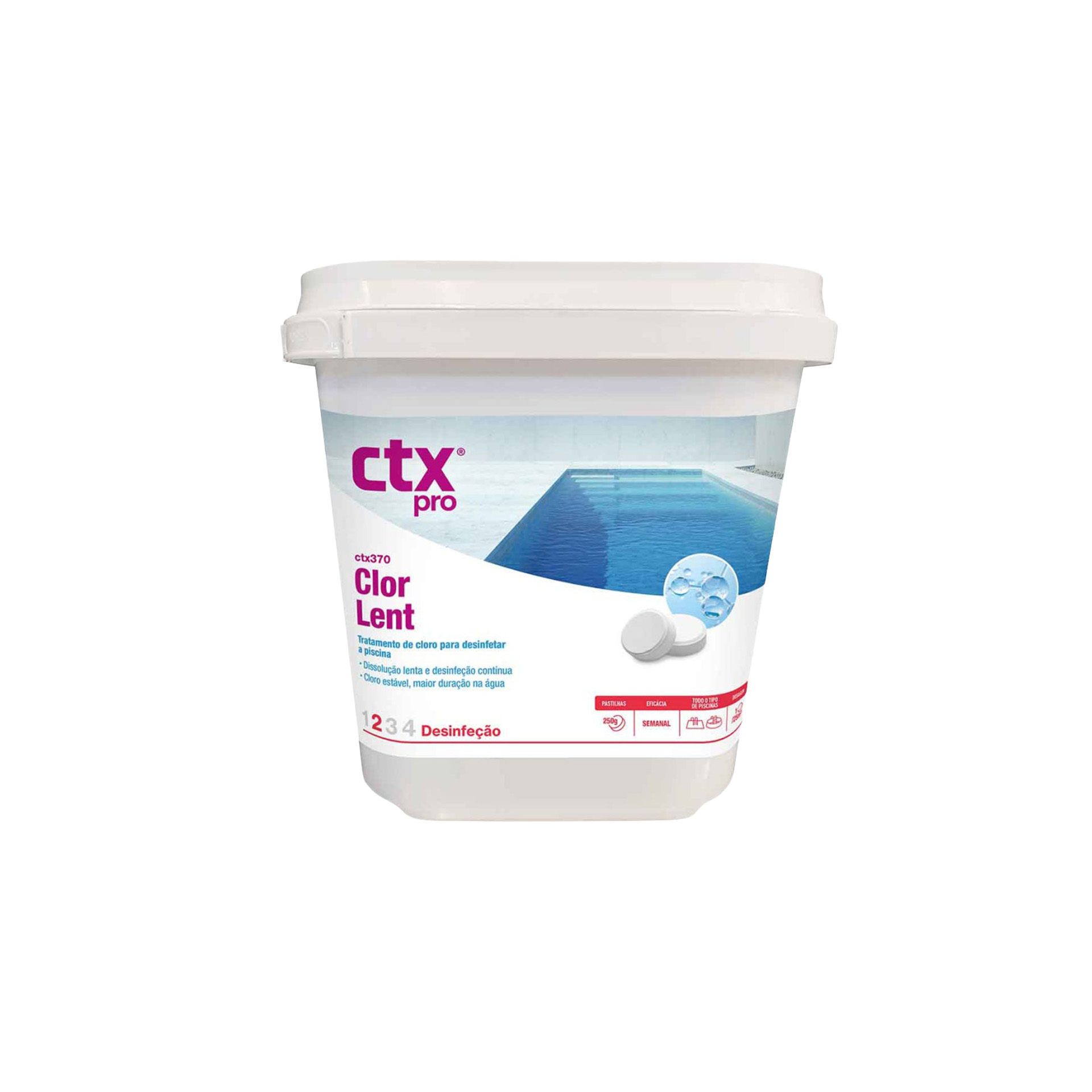 Pastilhas Tricloro CTX370 - 5 Kg Pastilhas Tricloro CTX370 - 5 Kg