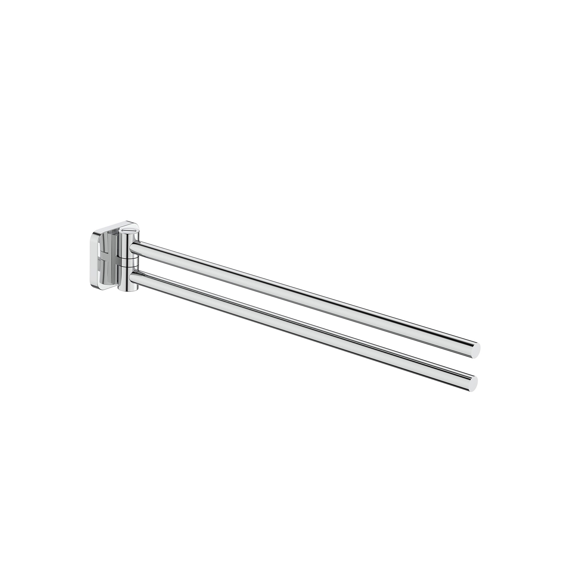 Toalheiro Duplo Girat�rio Victoria Round - Cromado