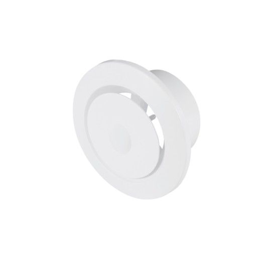 Grelha Insuflação Ø125 - Branco Grelha Insuflação Ø125 - Branco